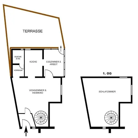 Cultivation House With Theater & Terrace Apartment *